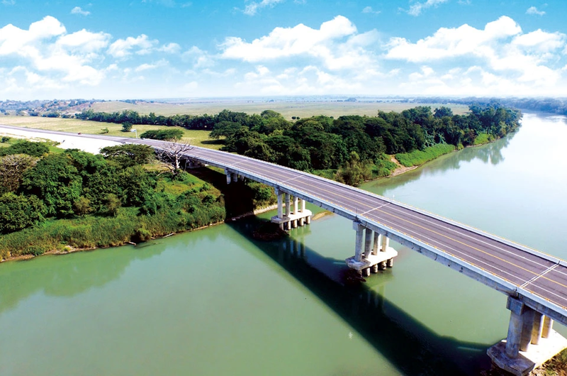 Obra realizada por Grupo INDI Puente Tampaón II, San Luis Potosí